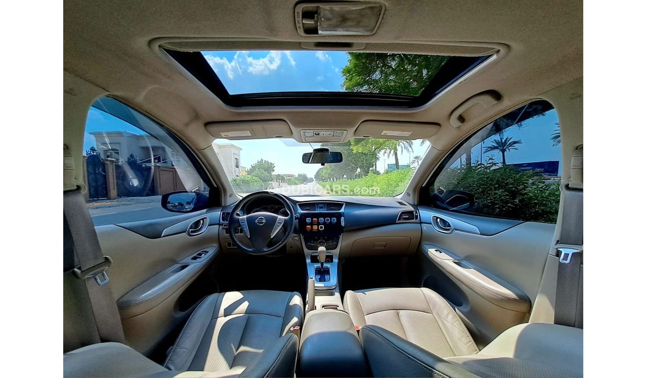Nissan Tiida SL Plus 470/-Monthly l GCC l Sunroof, Leather, Cruise l Accident Free