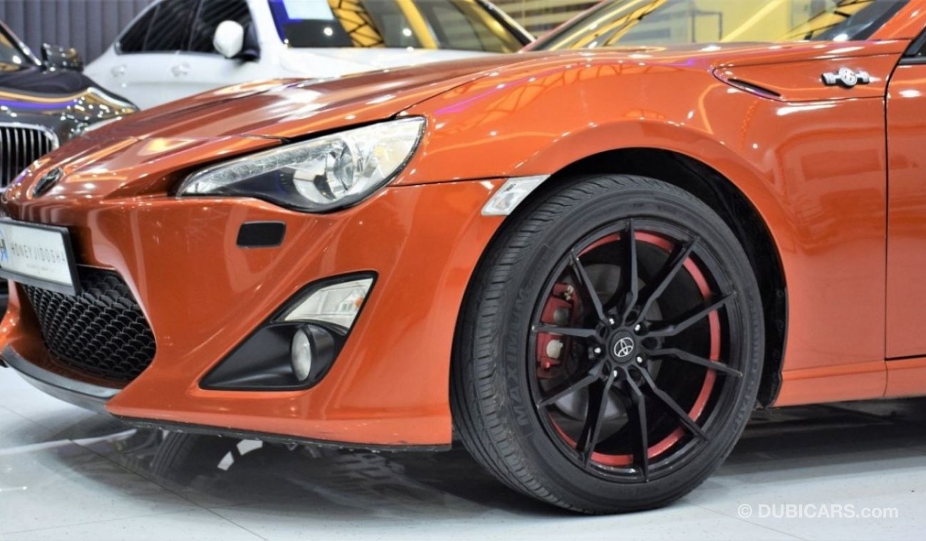 Toyota 86 GTX EXCELLENT DEAL for our Toyota 86 GTX ( 2014 Model ) in Orange Color GCC Specs