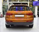 أودي Q3 EXCELLENT DEAL for our Audi Q3 2.0T Quattro ( 2013 Model ) in Orange Color GCC Specs