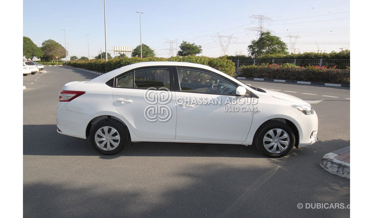 Toyota Yaris Certified Vehicle with Delivery option ; YARIS(GCC Specs)in good condition with warranty(Code:47692)