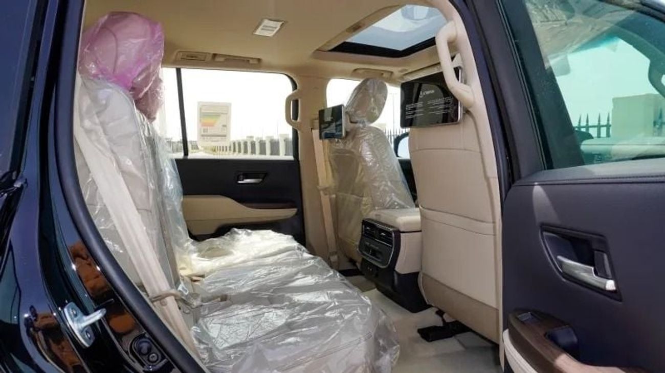 تويوتا لاند كروزر 2026 Toyota Land Cruiser GXR 3.5L AT Petrol (Black-Beige)