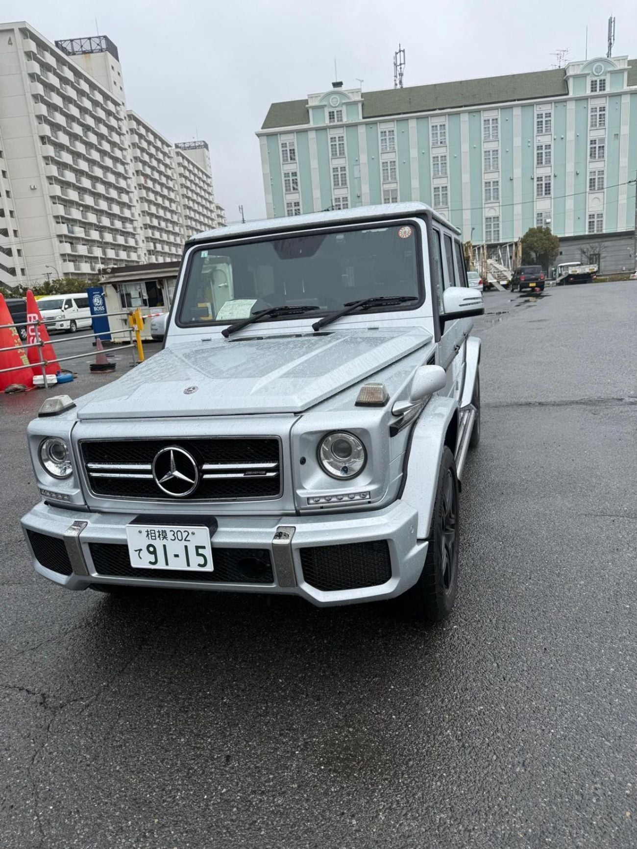 Mercedes Benz G63 AMG STD Mercedes-Benz G63 RHD Japanese specs 2019 silver colour 5doors,5seaters automatic gear