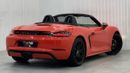 Porsche 718 Boxster 2017 Porsche Boxster S, Full Service History, GCC