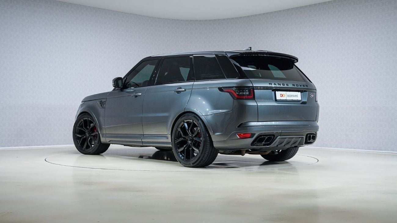 Land Rover Range Rover Sport SVR 5.0L (575 HP) 4WD | AED 4,385 PM | Up to 3 Years Warranty | GCC