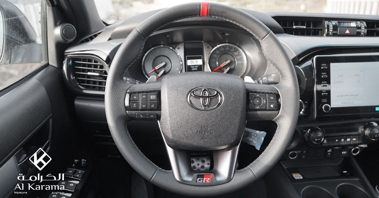 تويوتا هيلوكس 2.8L GR Sport | Automatic Transmission | GCC Specs | 360 Camera | Diesel Engine | Zero KM