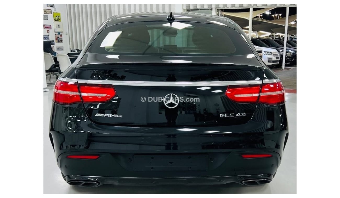 Mercedes-Benz GLE 43 AMG Coupe GCC .. Original Paint .. Perfect Condition .. V6 .. AMG .