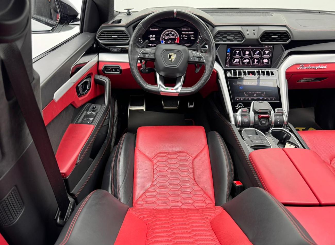 Lamborghini Urus STD 4.0T V8 2019 Lamborghini Urus, Lamborghini Service History, 1 Year Warranty, GCC