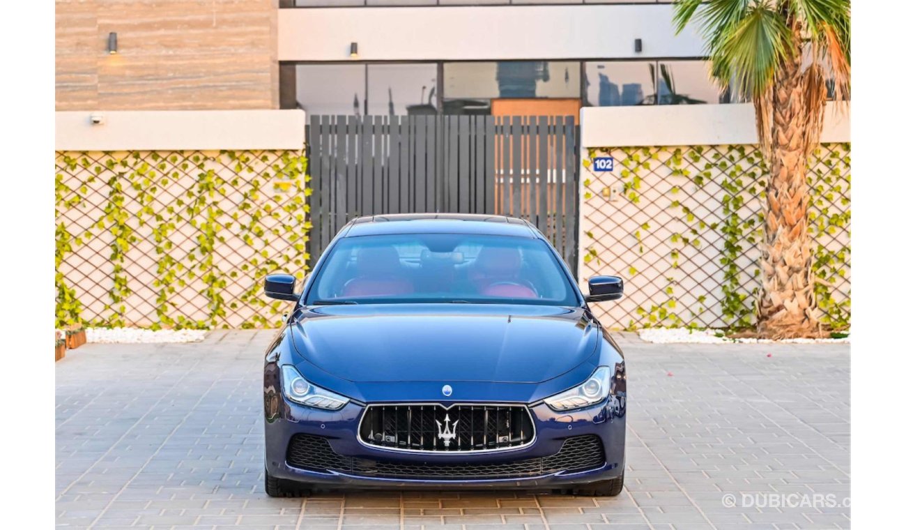 Maserati Ghibli SQ4  | 2,918 P.M | 0% Downpayment | Full Option |  Amazing Condition