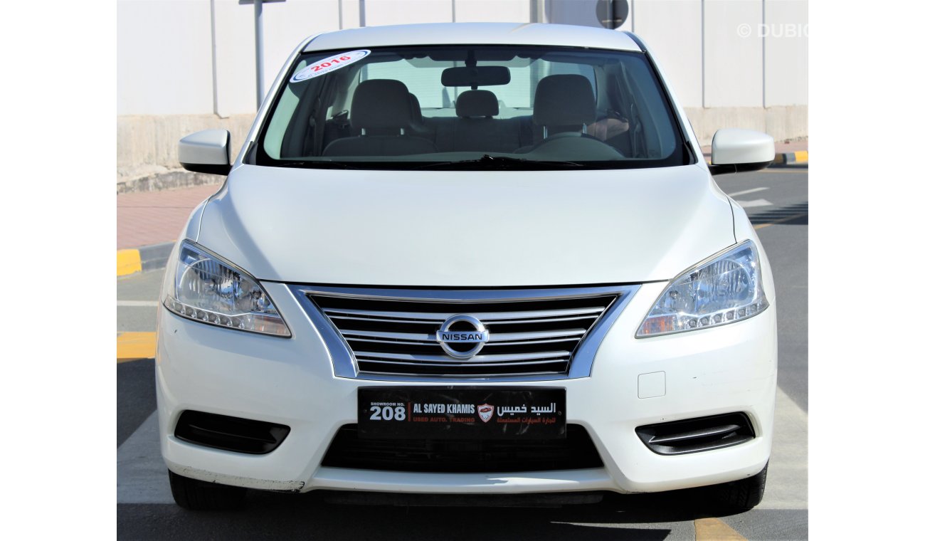 Nissan Sentra Nissan Sentra 2016 GCC 1.8 in excellent condition without accidents, very clean from inside and outs