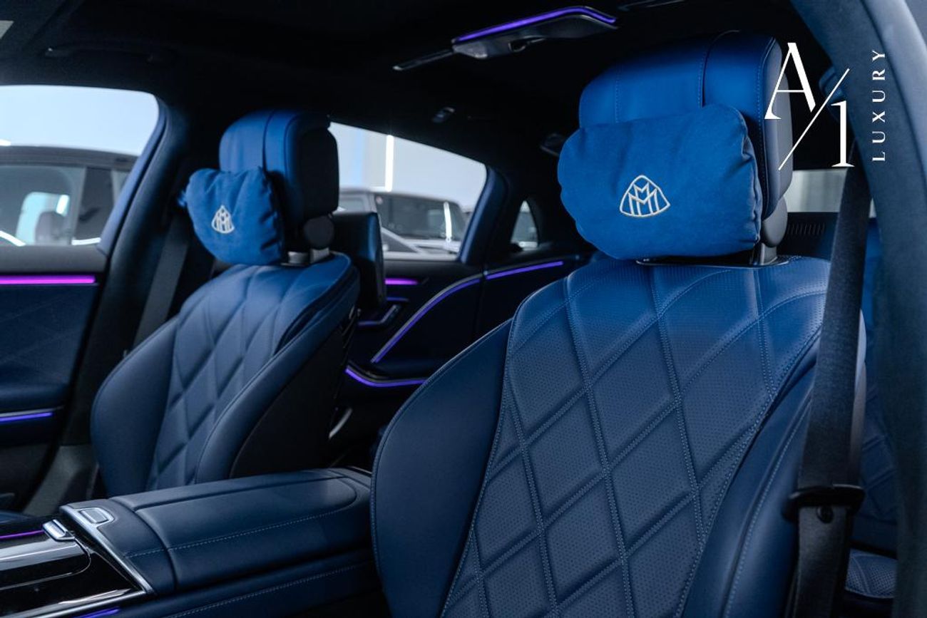 مرسيدس مايباخ S680 مايباخ 2024 Mercedes-Maybach S680 4MATIC, Mercedes Warranty + Service Pack, Fully Loaded, GCC