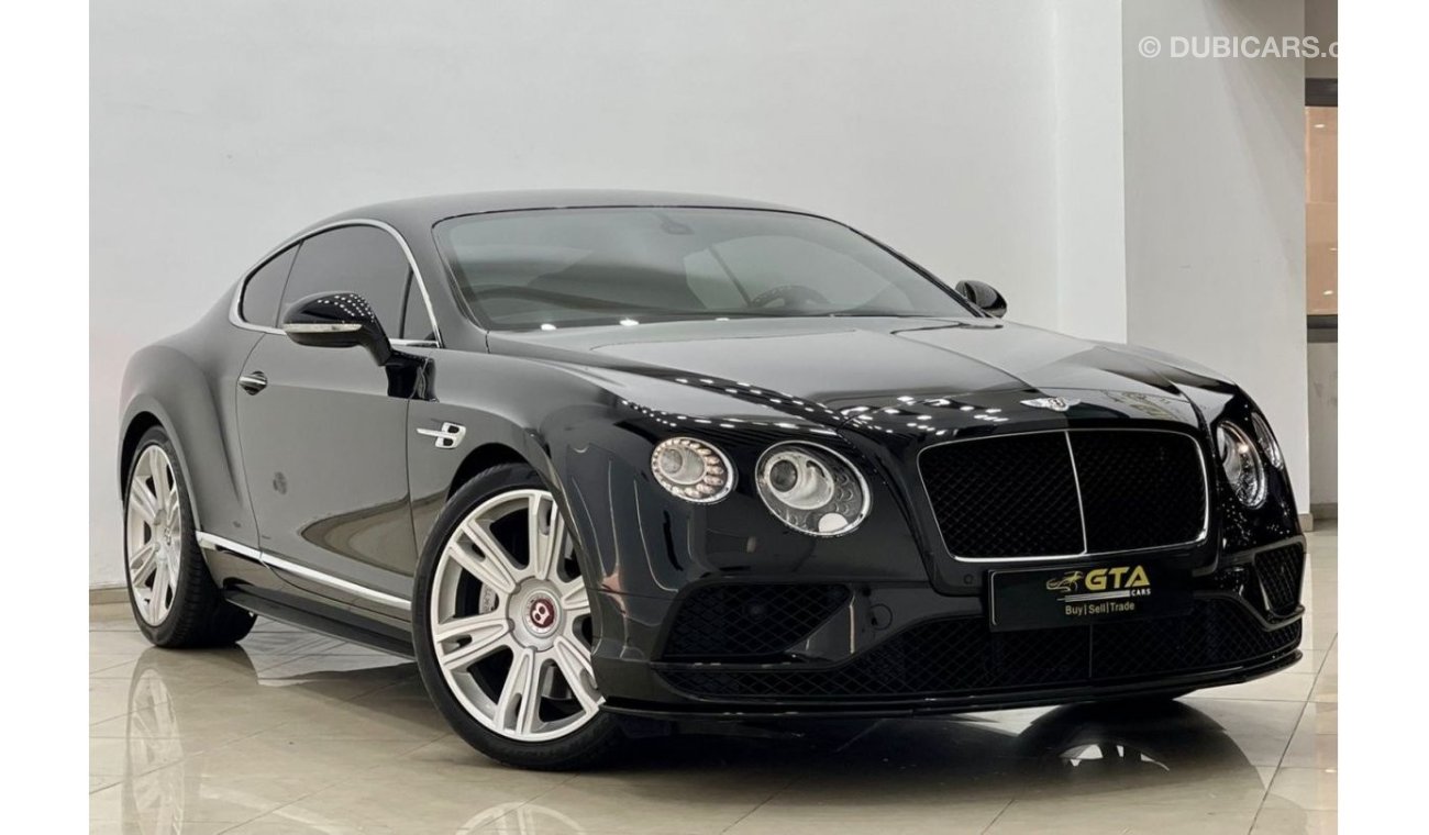 Bentley Continental GT 2016 Bentley Continental V8 S GT, Full Service History-Warranty-GCC