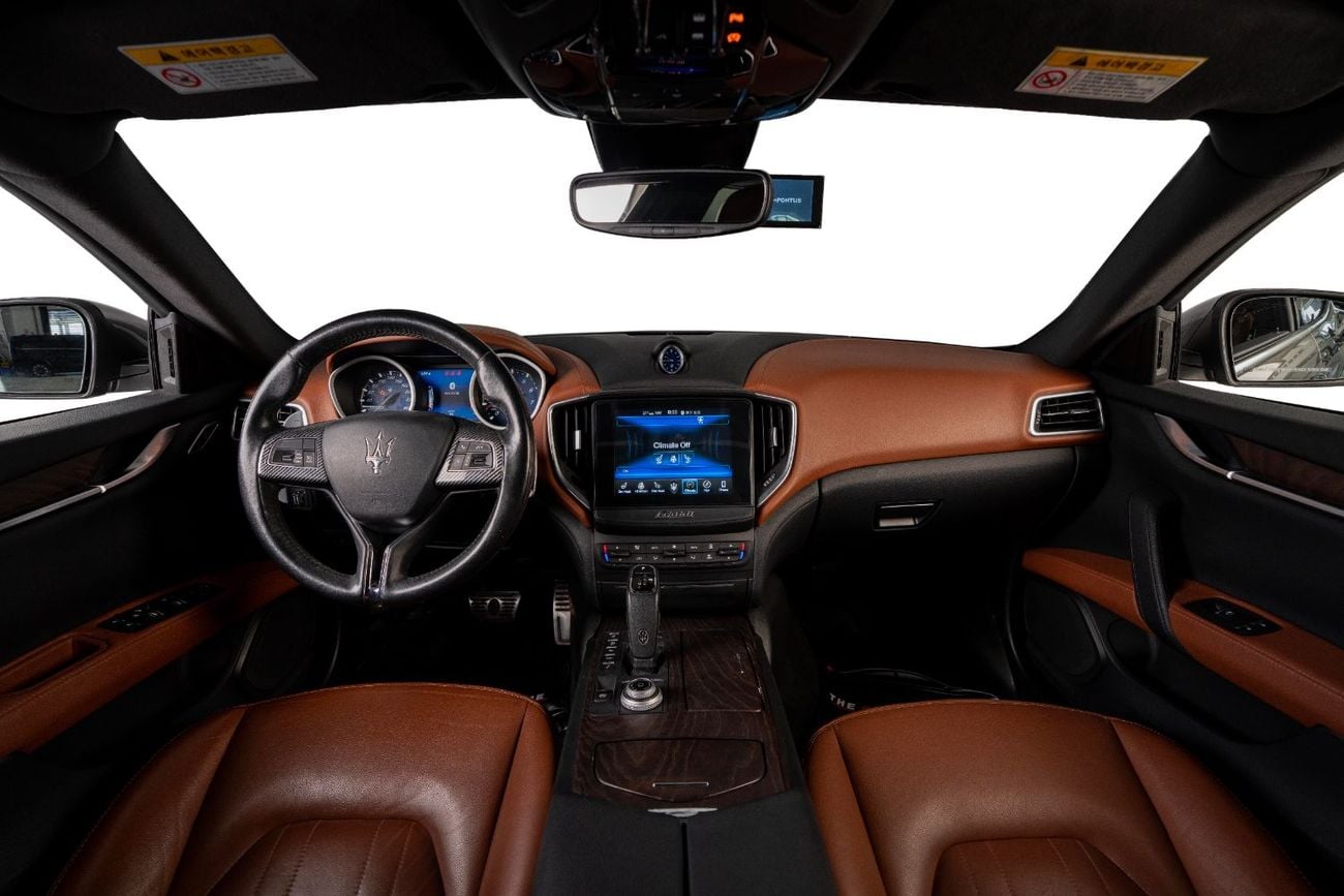 Maserati Ghibli S Q4 3.0L (410 HP) Special Color-2-Exclusive Leather Inerior-Active Sports Exhaust System