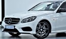 Mercedes-Benz E 500 EXCELLENT DEAL for our Mercedes Benz E500 ( 2016 Model ) in White Color GCC Specs