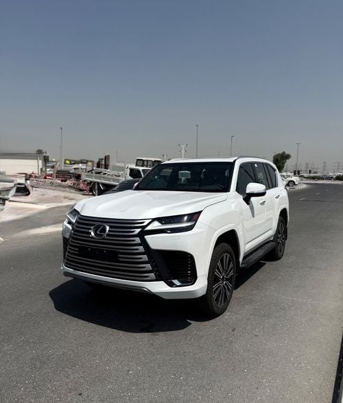 Lexus LX700h SIGNATURE LX700 3.5 Hybrid without Auto Park White Color with Black interior 2026 Model
