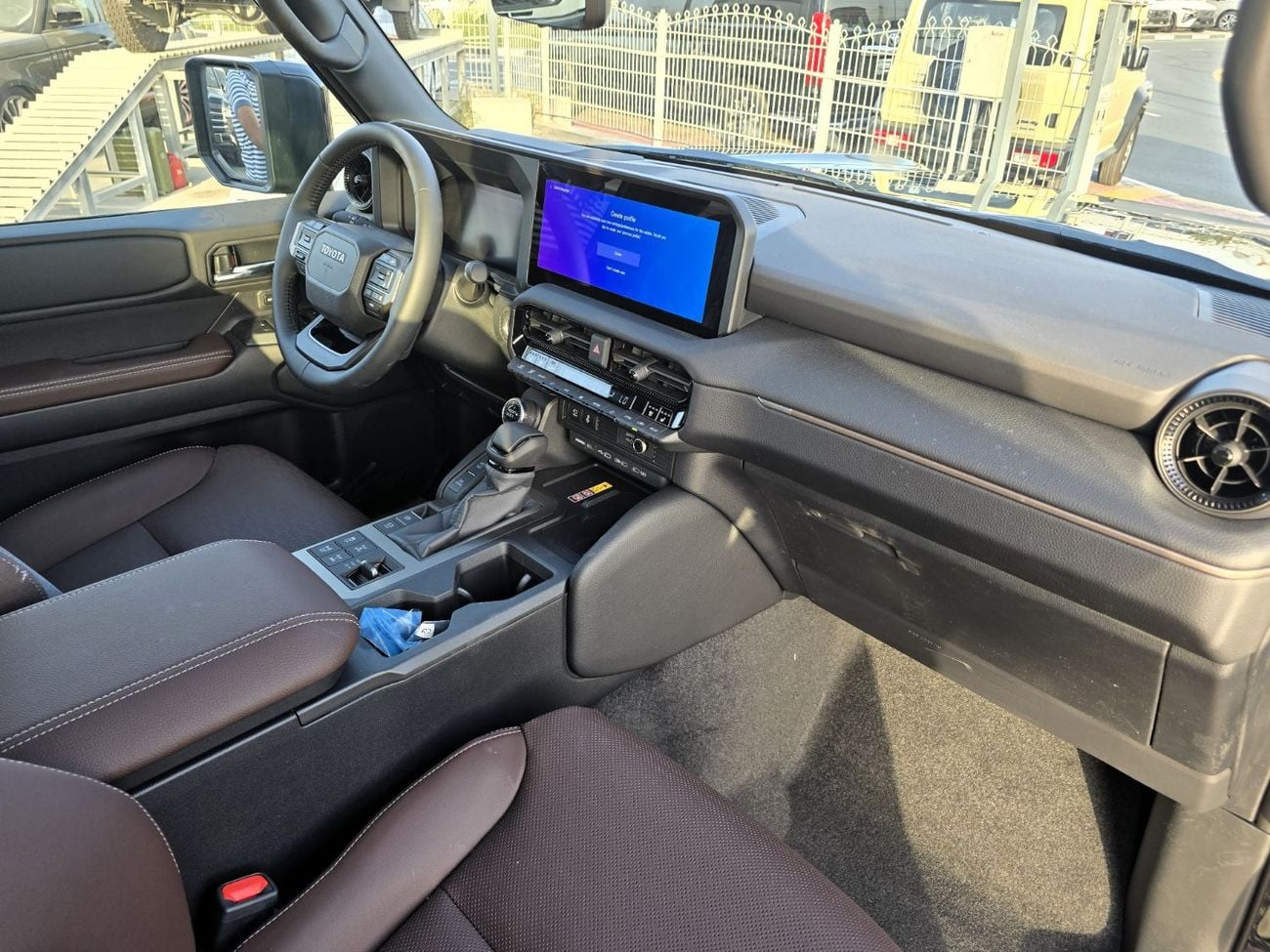 Toyota Prado Toyota Prado Adventure 2.8l diesel A/T 4WD White color inside Brown 2026 Model