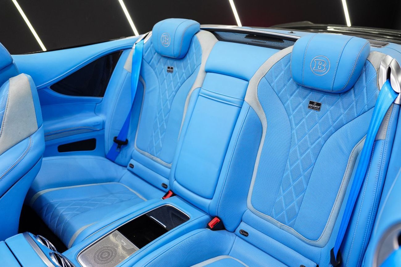 مرسيدس بنز S 500 Std 4.7L Cabriolet, Special Edition, BRABUS KIT, Very Low KM, GCC Spec!!