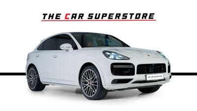 Porsche Cayenne TURBO Coupe Turbo-GCC-Porsche FSH-Low Mileage -well maintained--Just been serviced