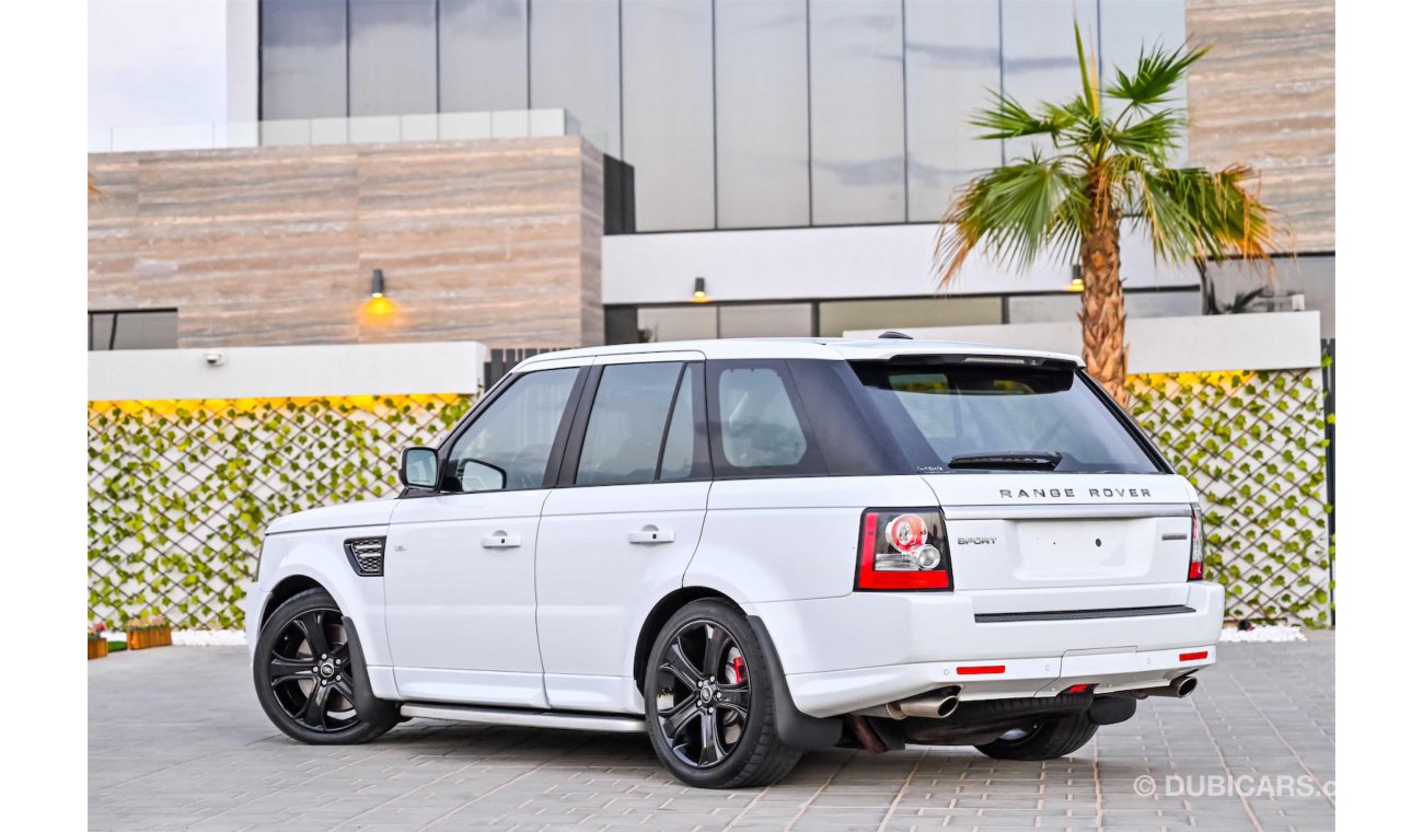 Land Rover Range Rover Sport Supercharged 2,118 P.M (3 Years) |  Full Option | 0% Downpayment | Spectacular Condition!