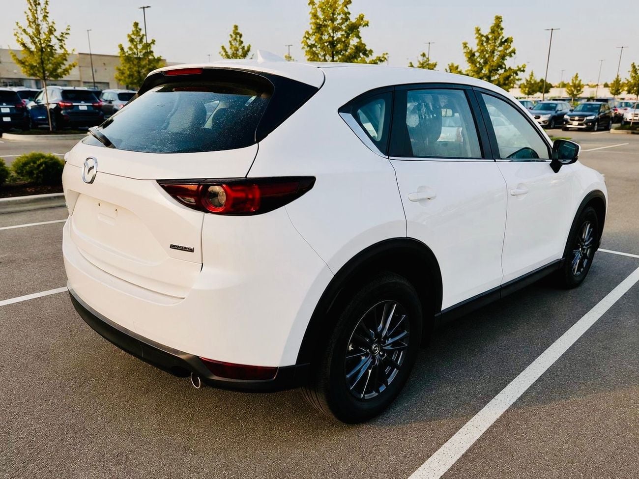Mazda CX-5 Mazda CX5 Model 2019 Fuel Petrol cylinder 4 Engine 2.5 white colour