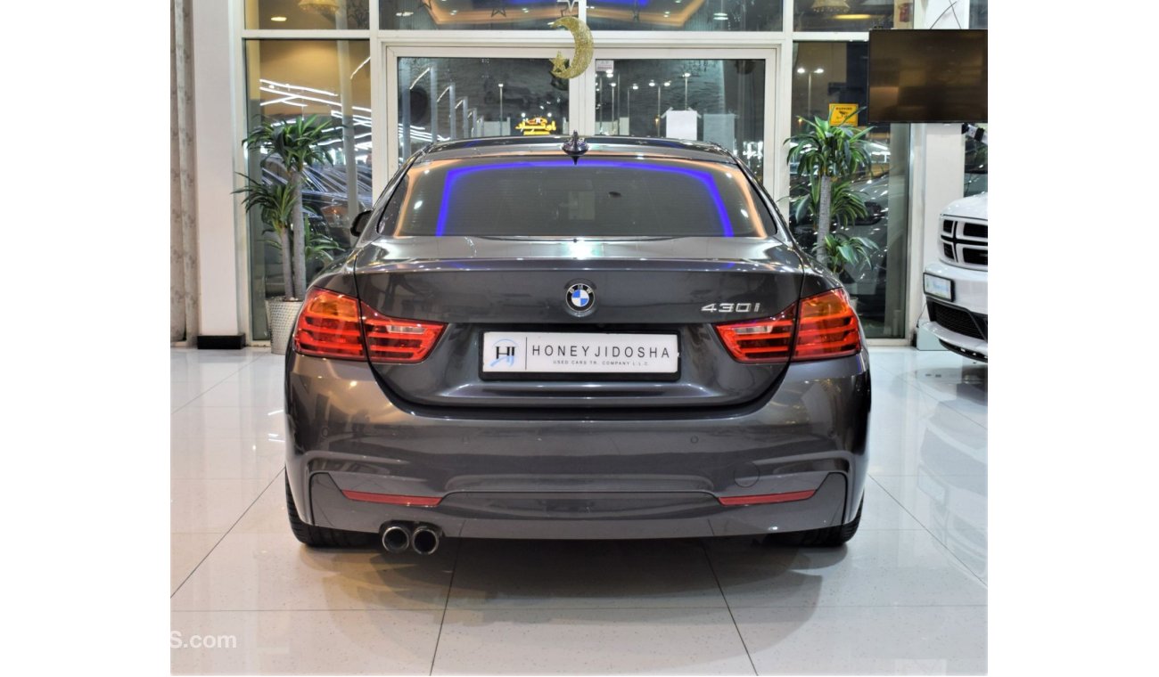 BMW 430i EXCELLENT DEAL for our BMW 430i M-Kit 2016 Model!! in Grey Color! GCC Specs