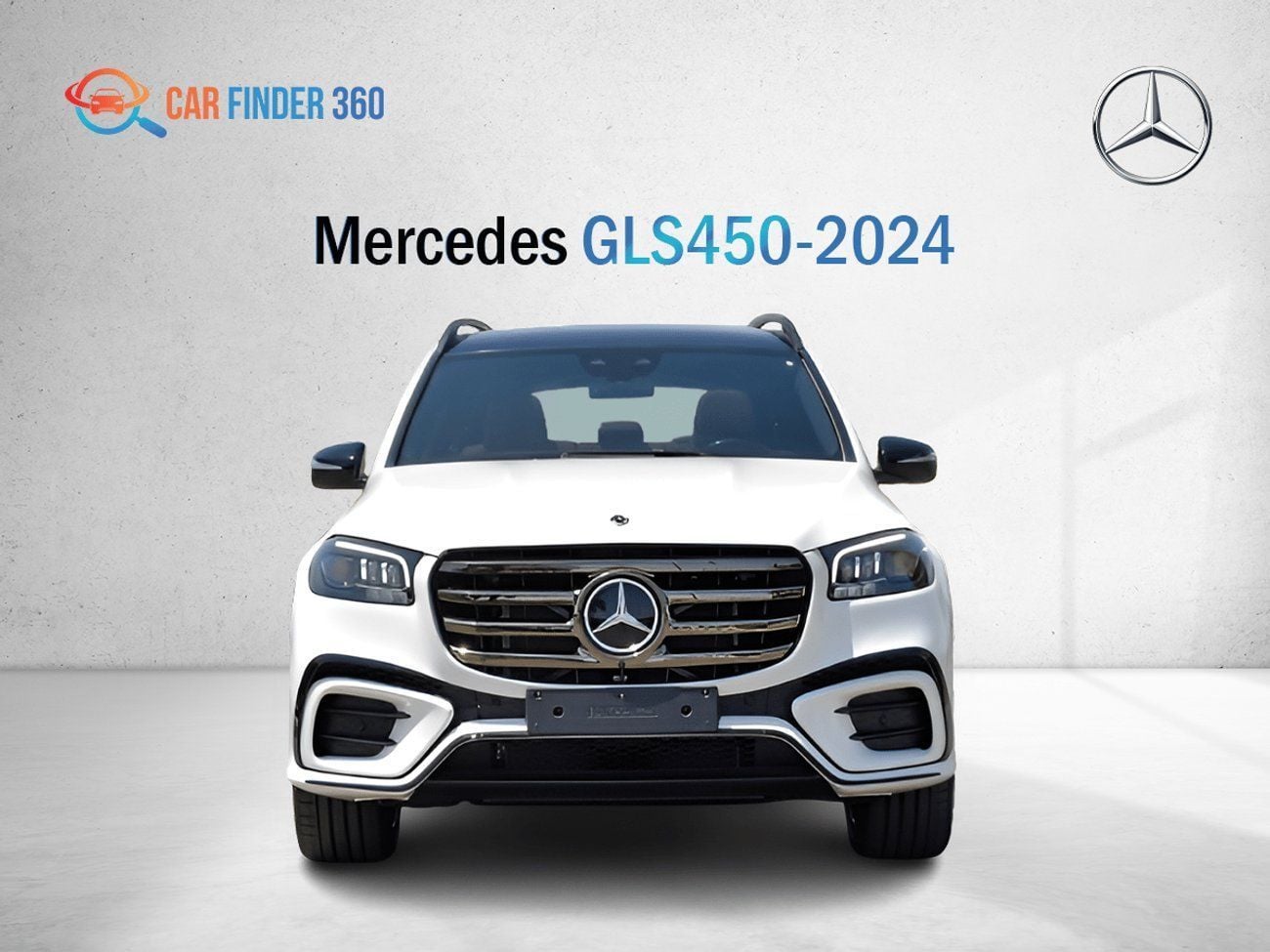 مرسيدس بنز GLS 450 Mercedes GLS450 GCC - White inside Brown - 2024