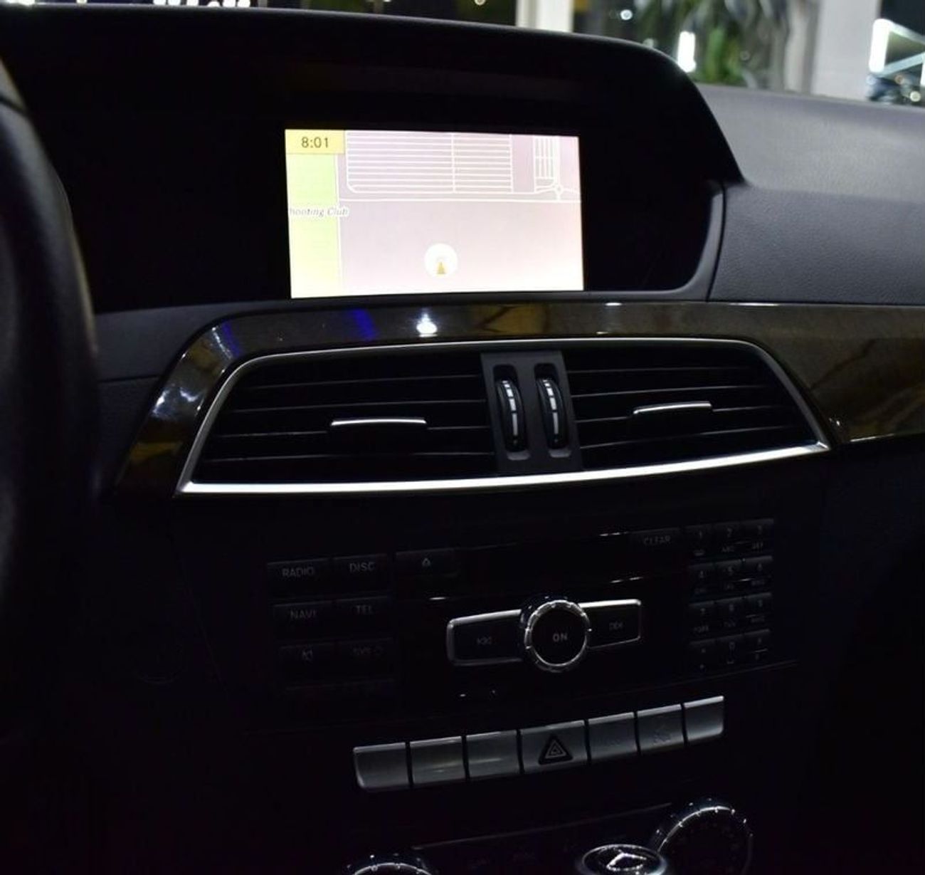 Mercedes-Benz C 200 EXCELLENT DEAL for our Mercedes Benz C200 ( 2012 Model ) in Burgundy Color GCC Specs