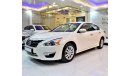 نيسان ألتيما AED 577 Per Month / 0% D.P | Nissan Altima 2.5 S 2016 Model!! in White Color! GCC Specs