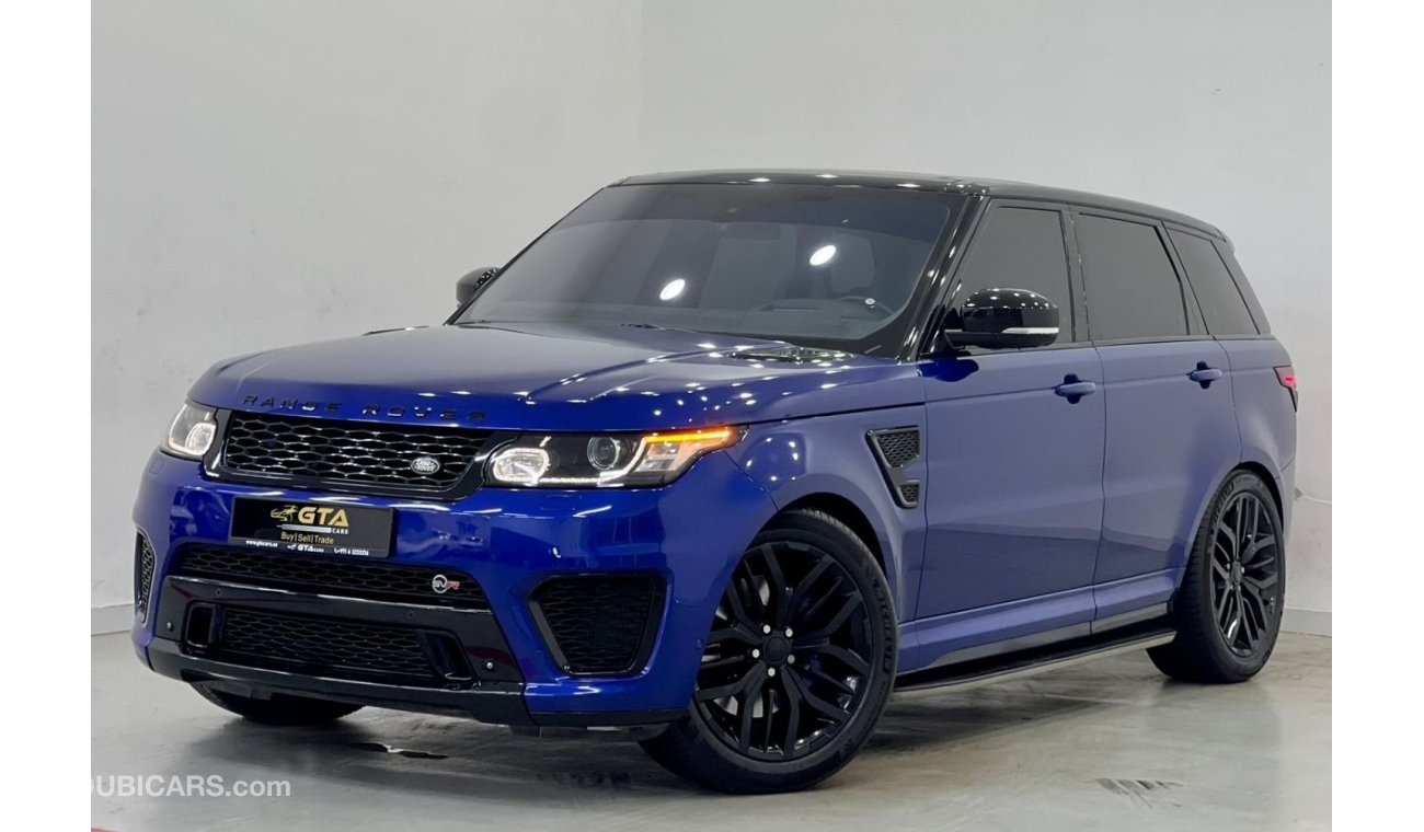 Land Rover Range Rover Sport SVR 2015 Range Rover SVR, Full Service History, Warranty, GCC