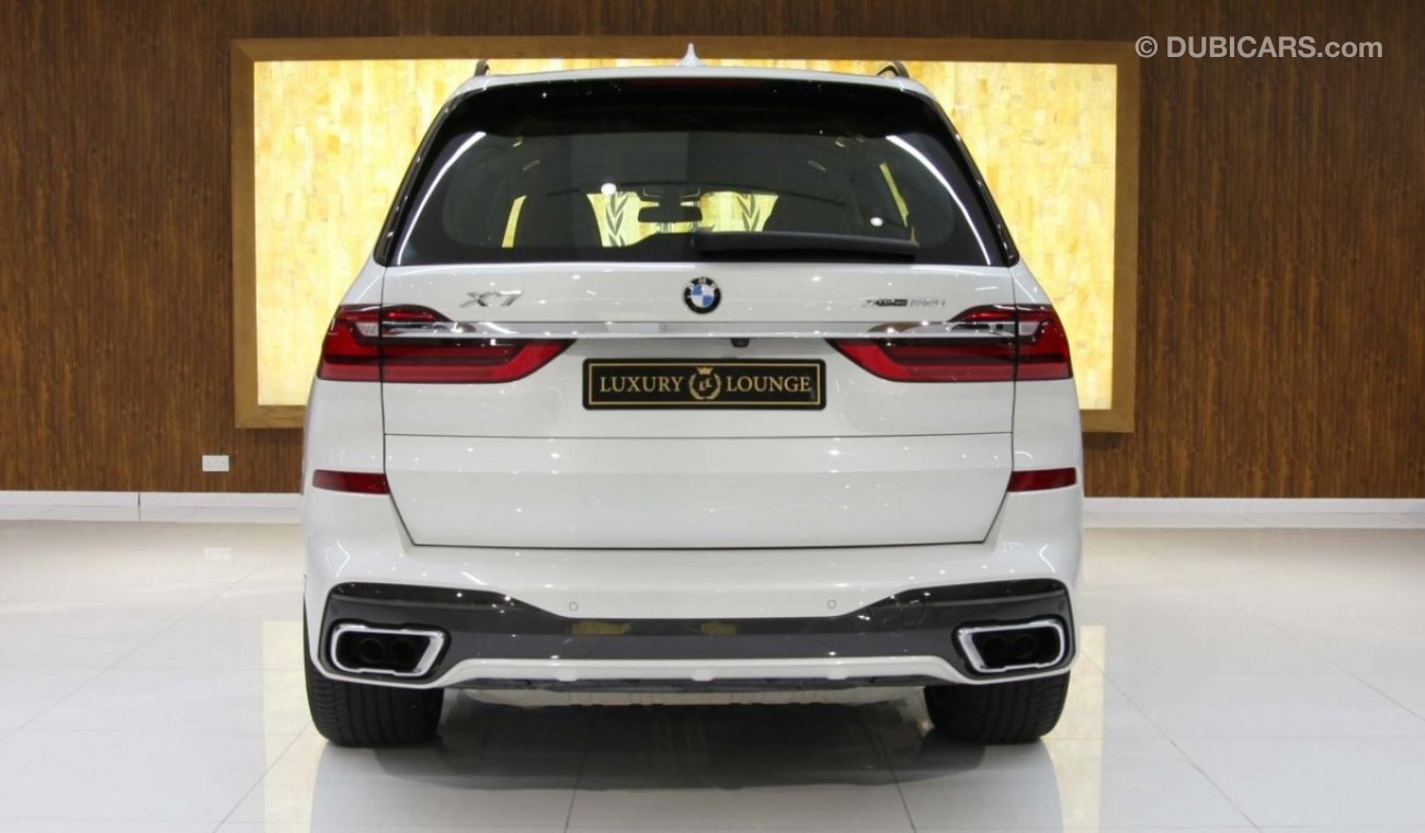 BMW X7 2019 BMW X7 xDrive50i M AERODYNAMICS PACKAGE, GCC,WARRANTY AND CONTRACT SERVICE.