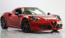 Alfa Romeo 4C Edition 100