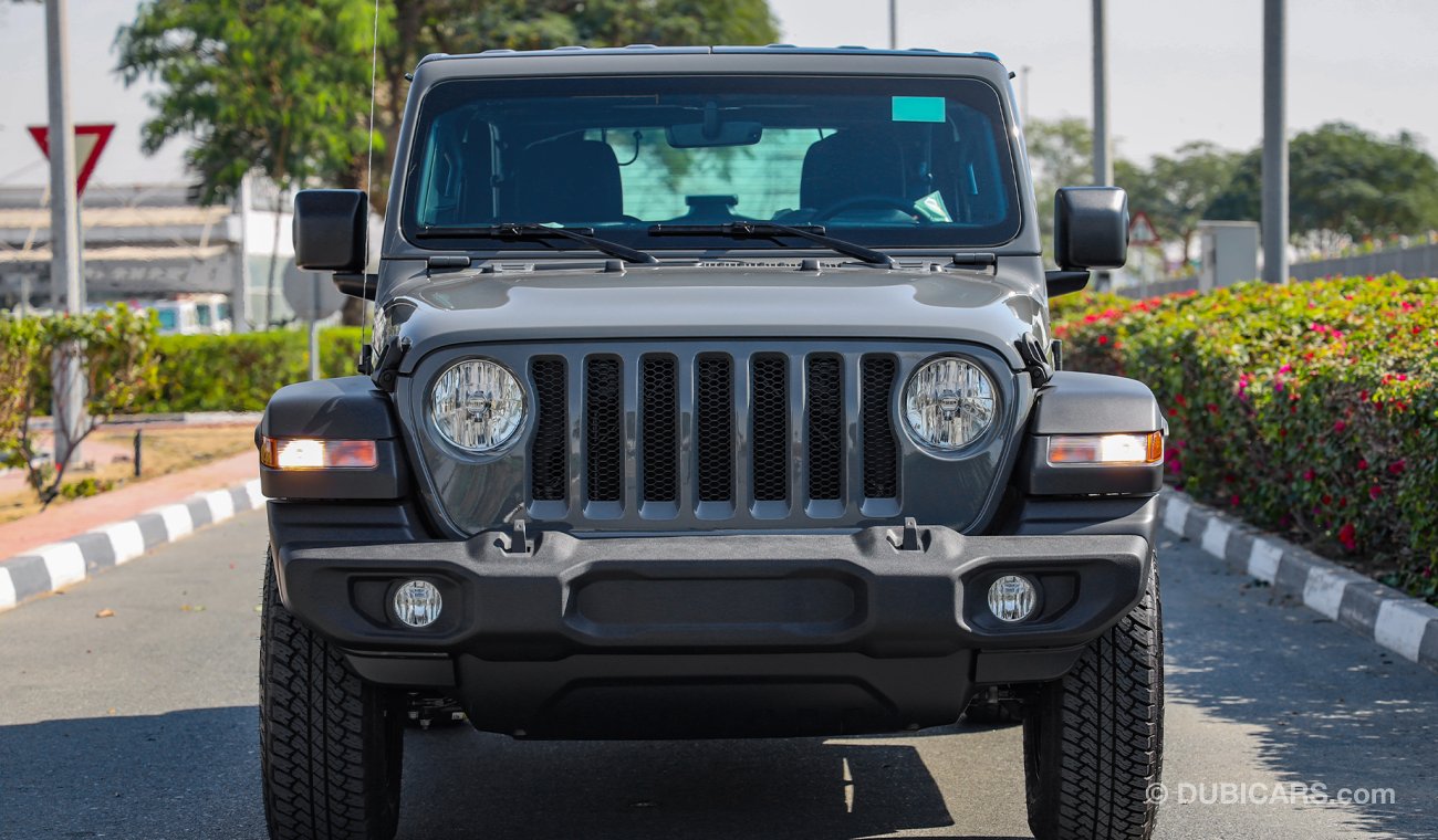 Jeep Wrangler Unlimited Sport Plus V6 3.6L , GCC , 2021 , 0Km , W/3 Yrs or 60K Km WNTY @Official Dealer