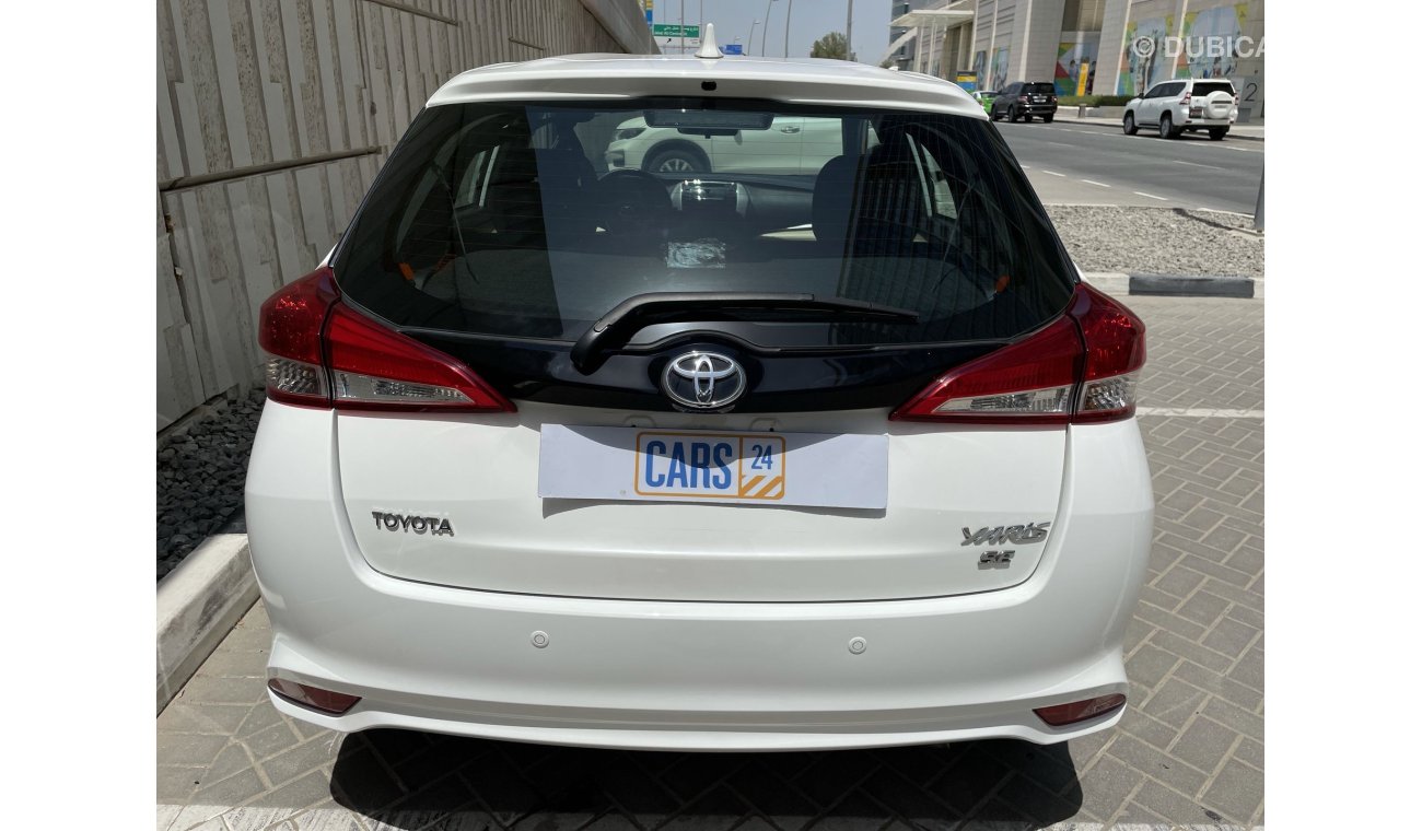 Toyota Yaris 1.3L | SE|  GCC | EXCELLENT CONDITION | FREE 2 YEAR WARRANTY | FREE REGISTRATION | 1 YEAR FREE INSUR