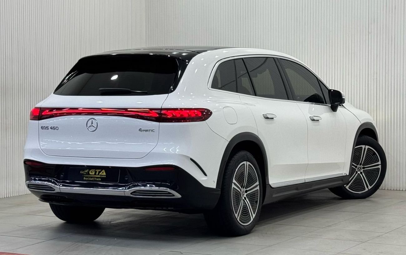 مرسيدس بنز EQS 450 SUV 2023 Mercedes-Benz EQS 450 4MATIC, 1 Year Warranty, Excellent Condition