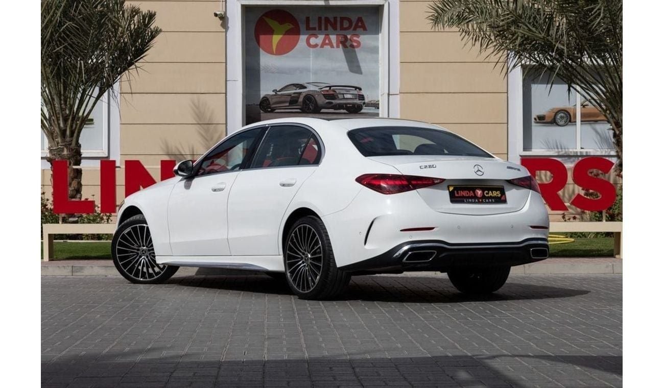 Mercedes-Benz C 260 Mercedes-Benz C260 AMG 2024 European Spec under Warranty with Flexible Down-Payment.