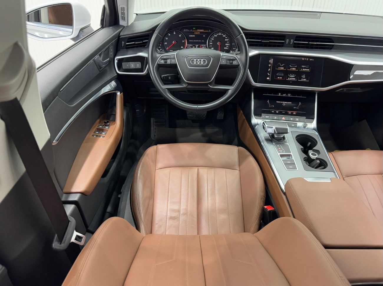 Audi A6 45 TFSI quattro 2.0L 2020 Audi A6 45TFSI Quattro, One Year Warranty, Full Service History, GCC