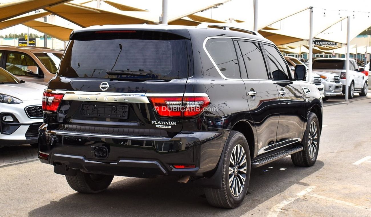 Nissan Patrol Platinum LE With 2023 body kit