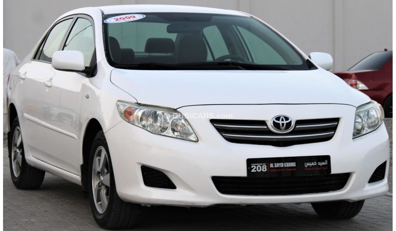 تويوتا كورولا تويوتا كورولا 2009 خليجي بدون حوادث نظيفه جدا من الداخل والخارج