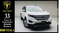 فورد إدج SEL + LEATHER SEATS + BIG SCREEN + AWD / GCC / 2016 / DEALER WARRANTY UP 22/08/2022 / 1,148 DHS P.M.