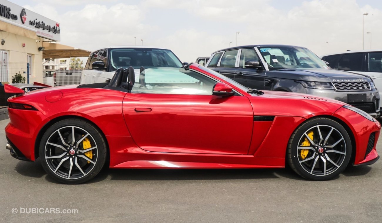 جاغوار F-Type 5.0 V8 S/C Convertible SVR Brand New