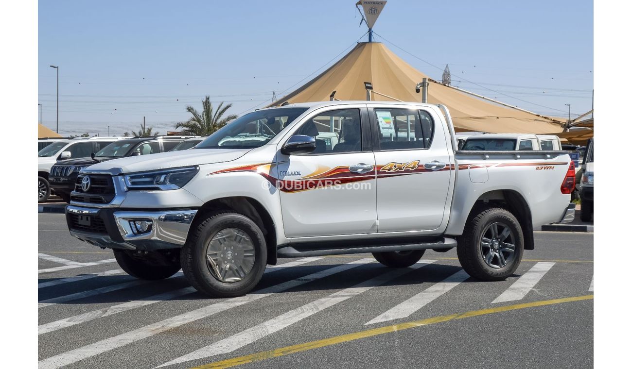Toyota Hilux TOYOTA HILUX 2.7L 4WD PICKUP 2023 | REAR CAMERA | ALL WHEEL DRIVE | FABRIC SEATS | AVAILABLE FOR EXP