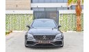 Mercedes-Benz C 63 AMG 6,639 P.M |  0% Downpayment | Full Option | Agency Warranty