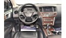 Nissan Pathfinder AED 1762 PM | 3.5L SV MIDNIGHT 4WD GCC DEALER WARRANTY