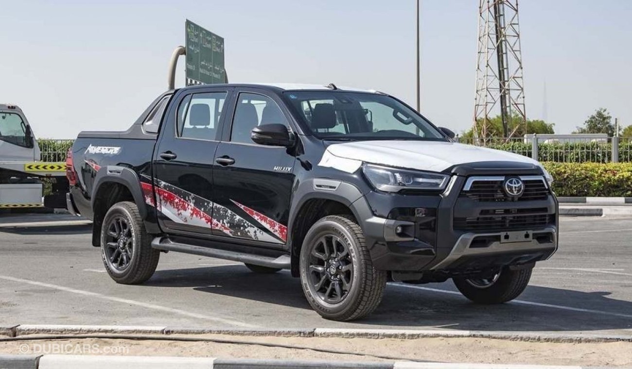 تويوتا هيلوكس TOYOTA HILUX V 2.8L diesel ADVANTURE 2023 FULL OPTION AUTOMATIC