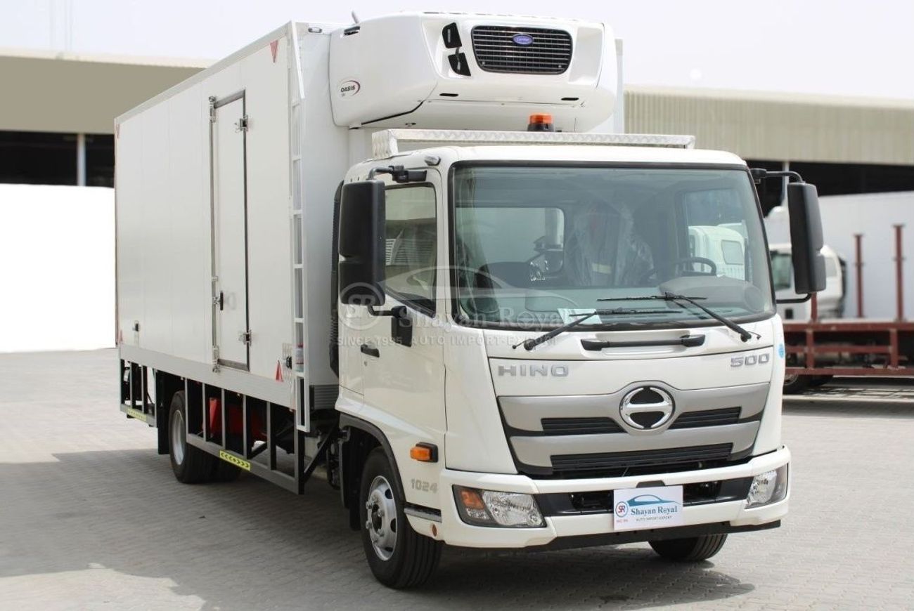 هينو 500 LHD FD 1024 TRUCK REFRIGERATOR BOX 7 TON EURO 4 2023MY