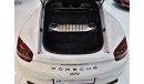 بورش كايمان 718 EXCLUSIVE OFFER • 4,700 PM • 2016 Porsche GT4 Cayman 3.8 F6 RWD 380bhp • GCC • Porsche Warranty