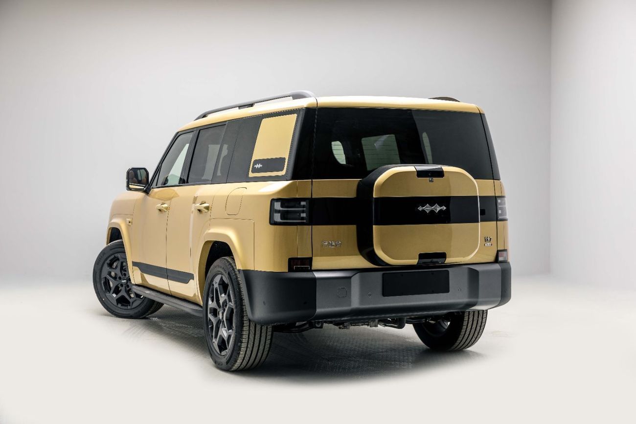 BYD Leopard Titanium 7 Ultra 1.5L - Gold Inside Orange | Export Only