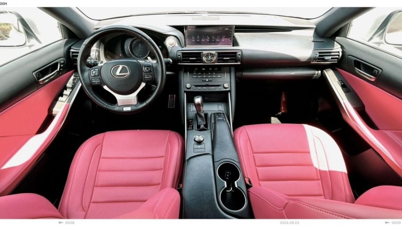لكزس IS 300 LEXUS IS300 F SPORT 2020 GCC AL FUTTAIM LEXUS LOW MILEAGE SINGLE OWNER IN MINT CONDITION
