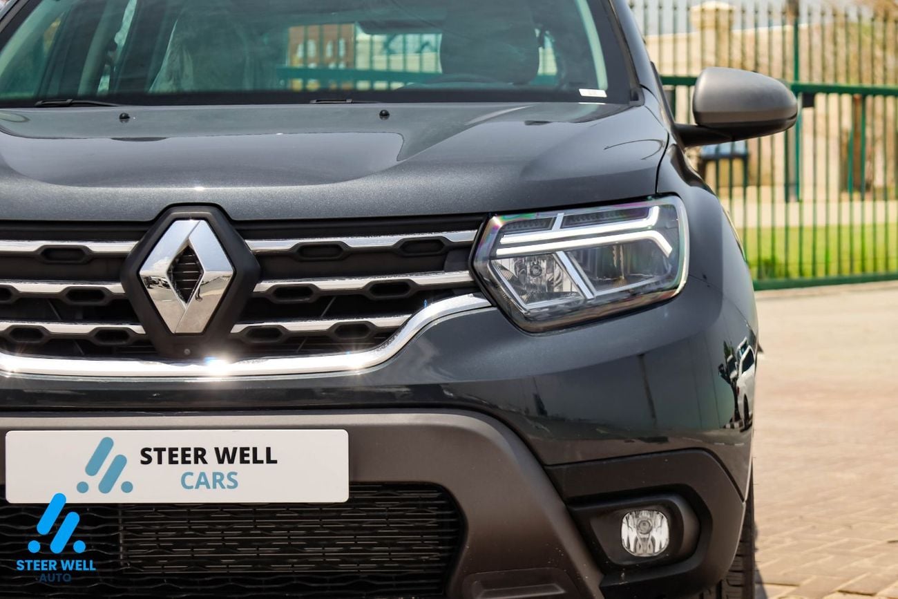 رينو داستر LE 1.6L 2025 | GCC Specs | CVT | 17” Alloys | 4 Airbags | 7” Screen | Apple CarPlay