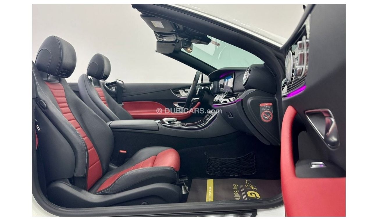 Mercedes-Benz E300 2018 Mercedes Benz E300 AMG Cabriolet, Full Service History, Warranty, GCC