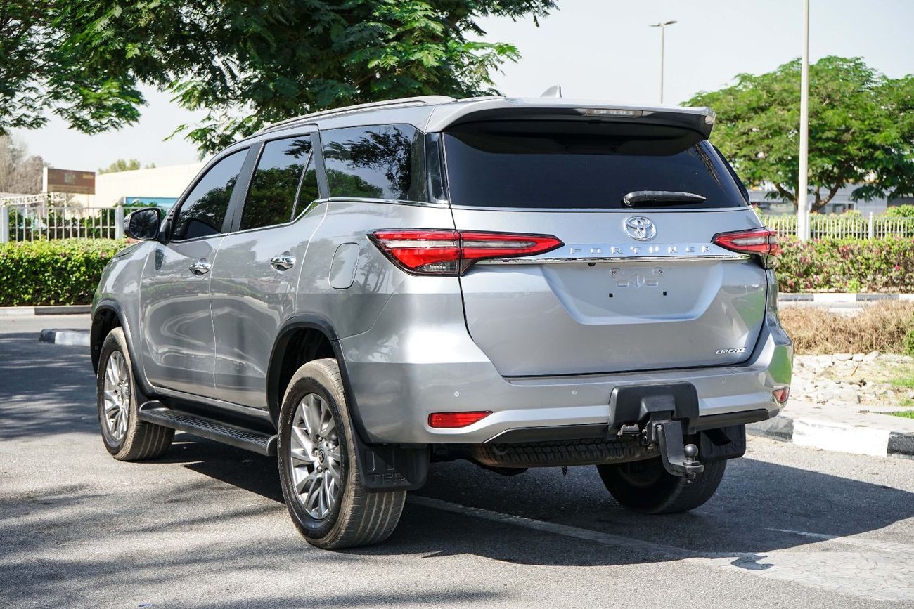 تويوتا فورتونر The Toyota Fortuner is a mid-size, seven-seater SUV known for its robust, off-road capability and is